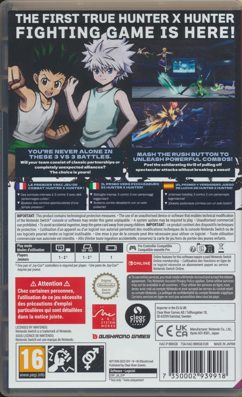 Hunter x Hunter Nen x Impact NS