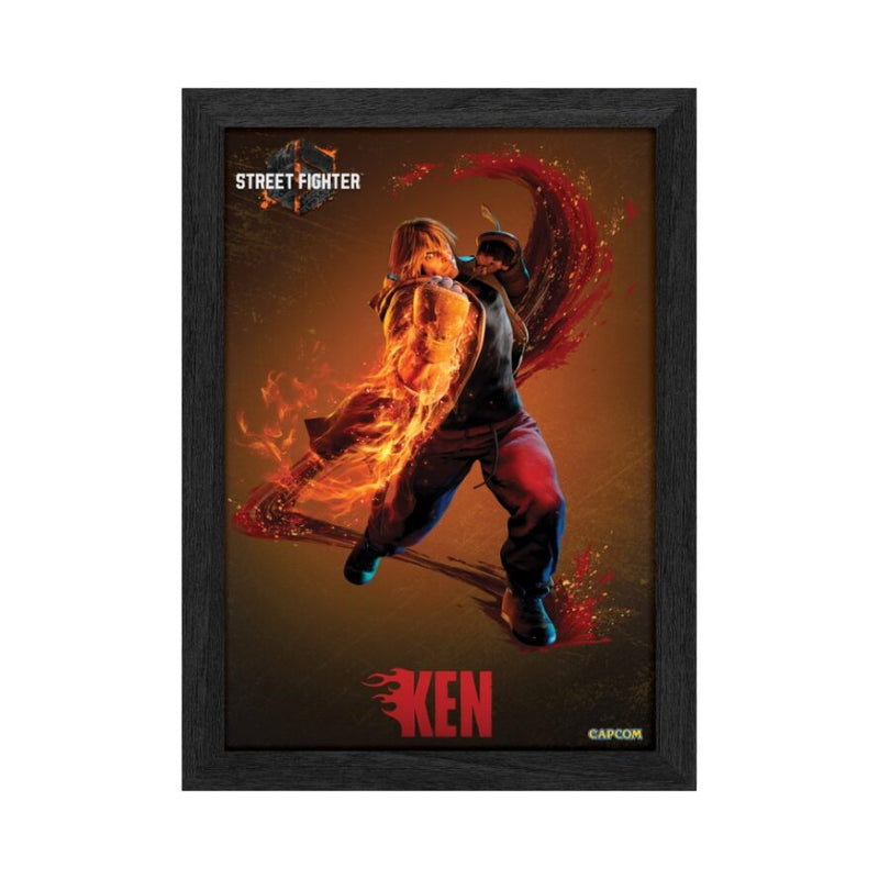 Pixel Frames PLAX Street Fighter 6: Ken