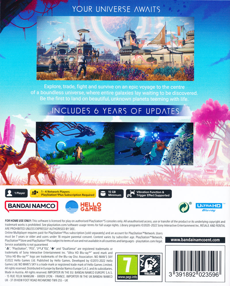 No Mans Sky PS5