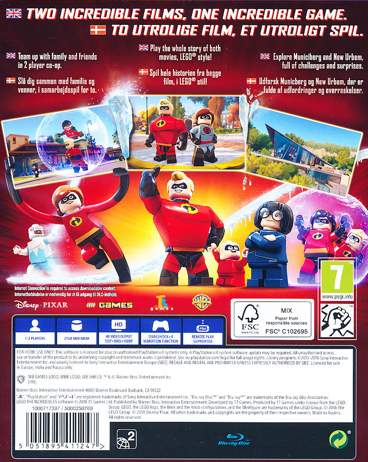 Lego Incredibles PS4