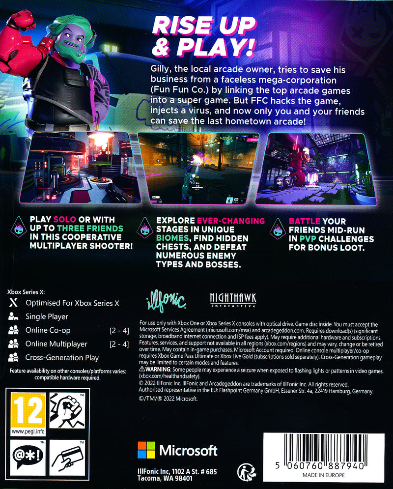 Arcadegeddon XSX