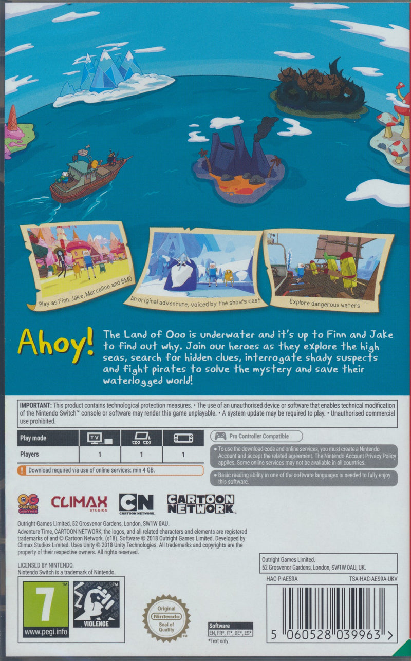 Adventure Time Pirates of the Enchiridion CIAB NS