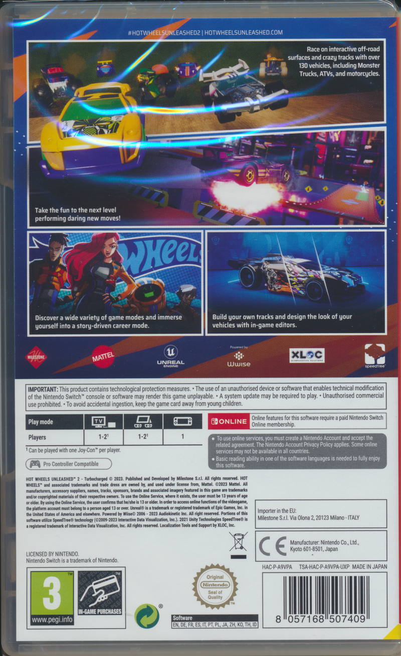 Hot Wheels 2 Unleashed NS