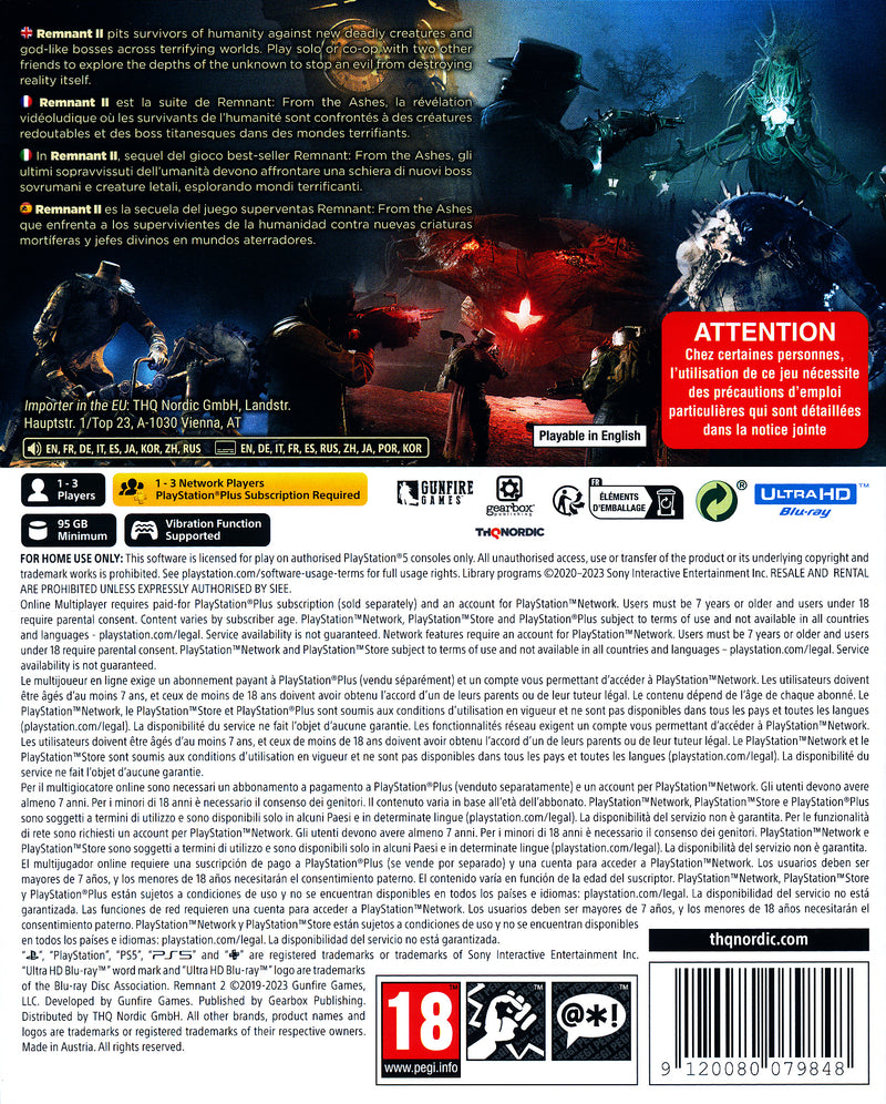 Remnant 2 PS5