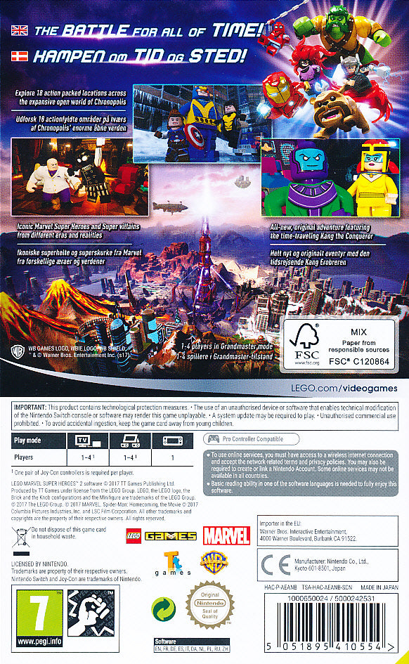 Lego Marvel Super Heroes 2 NS