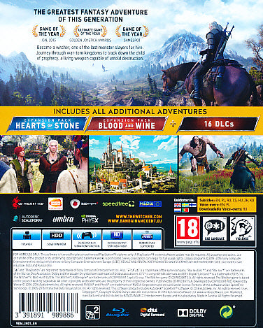 Witcher 3 Wild Hunt GOTY PS4
