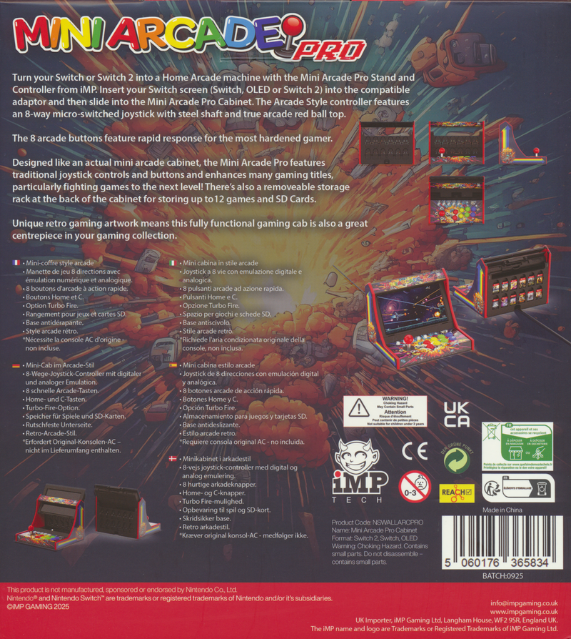 Mini Arcade Pro - Retro Game Cabinet