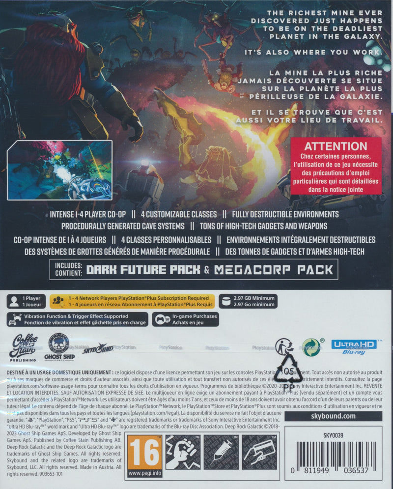 Deep Rock Galactic PS5