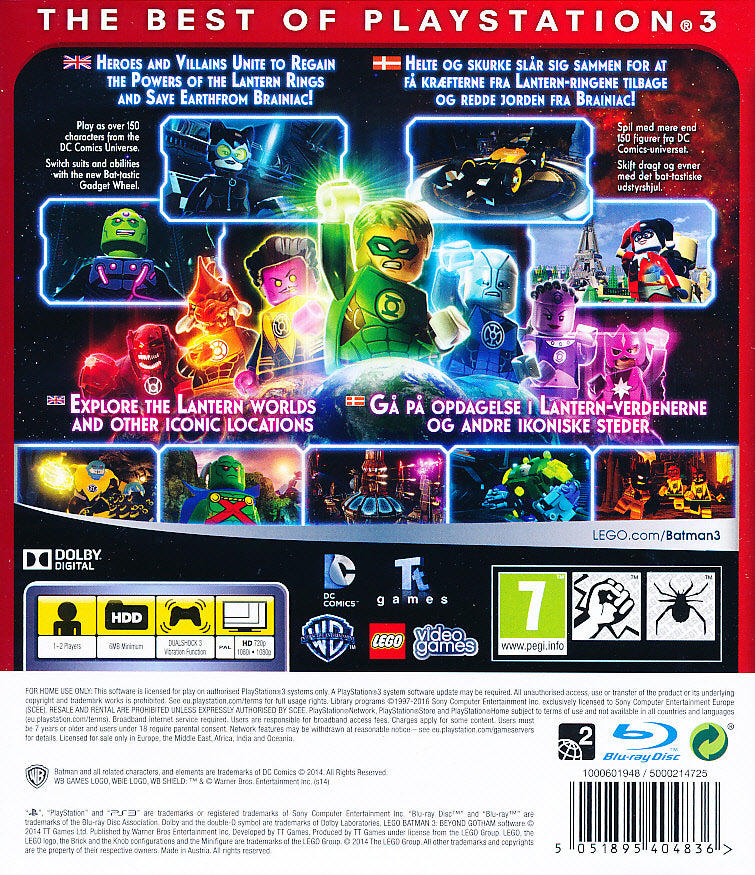 Lego Batman 3 Beyond Gotham Ess PS3