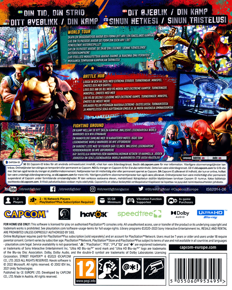 Street Fighter 6 PS5