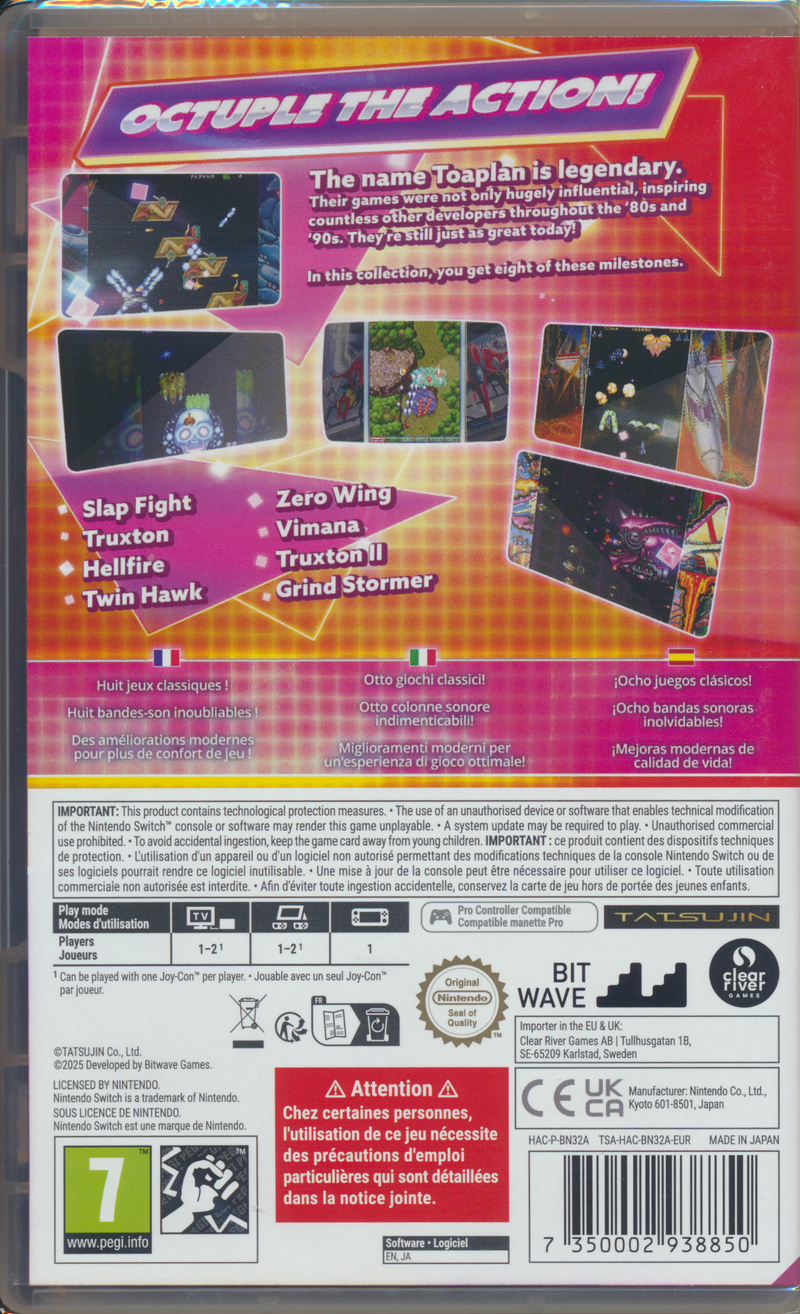 Toaplan Arcade Collection Vol. 2 NS