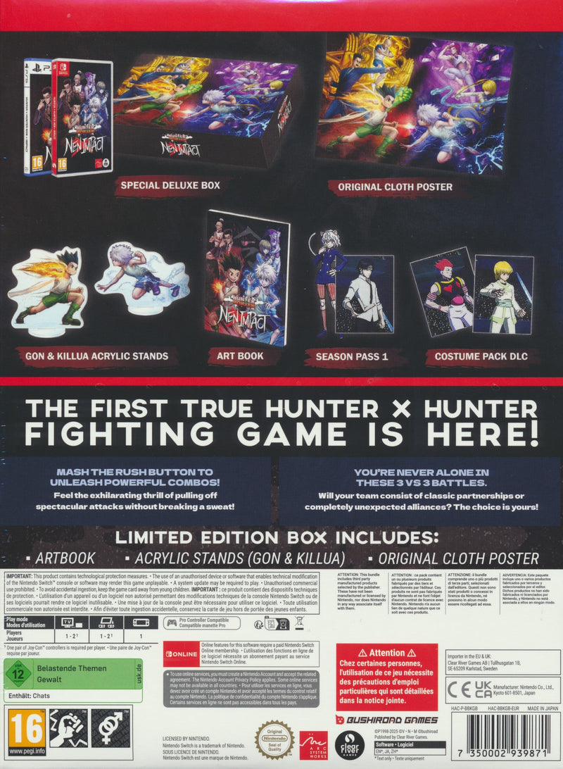 Hunter x Hunter Nen x Impact Ltd.Ed NS