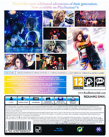 Final Fantasy X/X-2 HD RemasterPS4