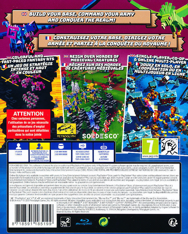 8-Bit Hordes PS4