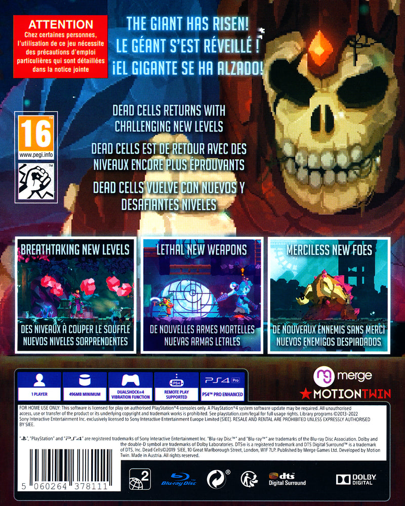 Dead Cells AGOTY PS4