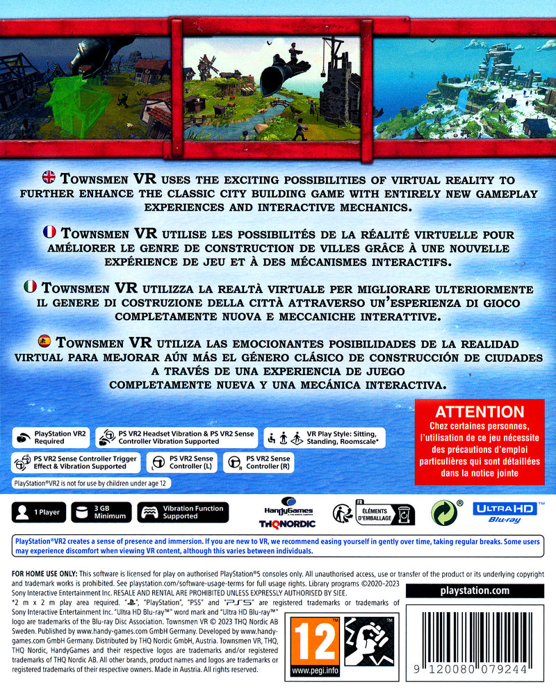 Townsmen VR PS5